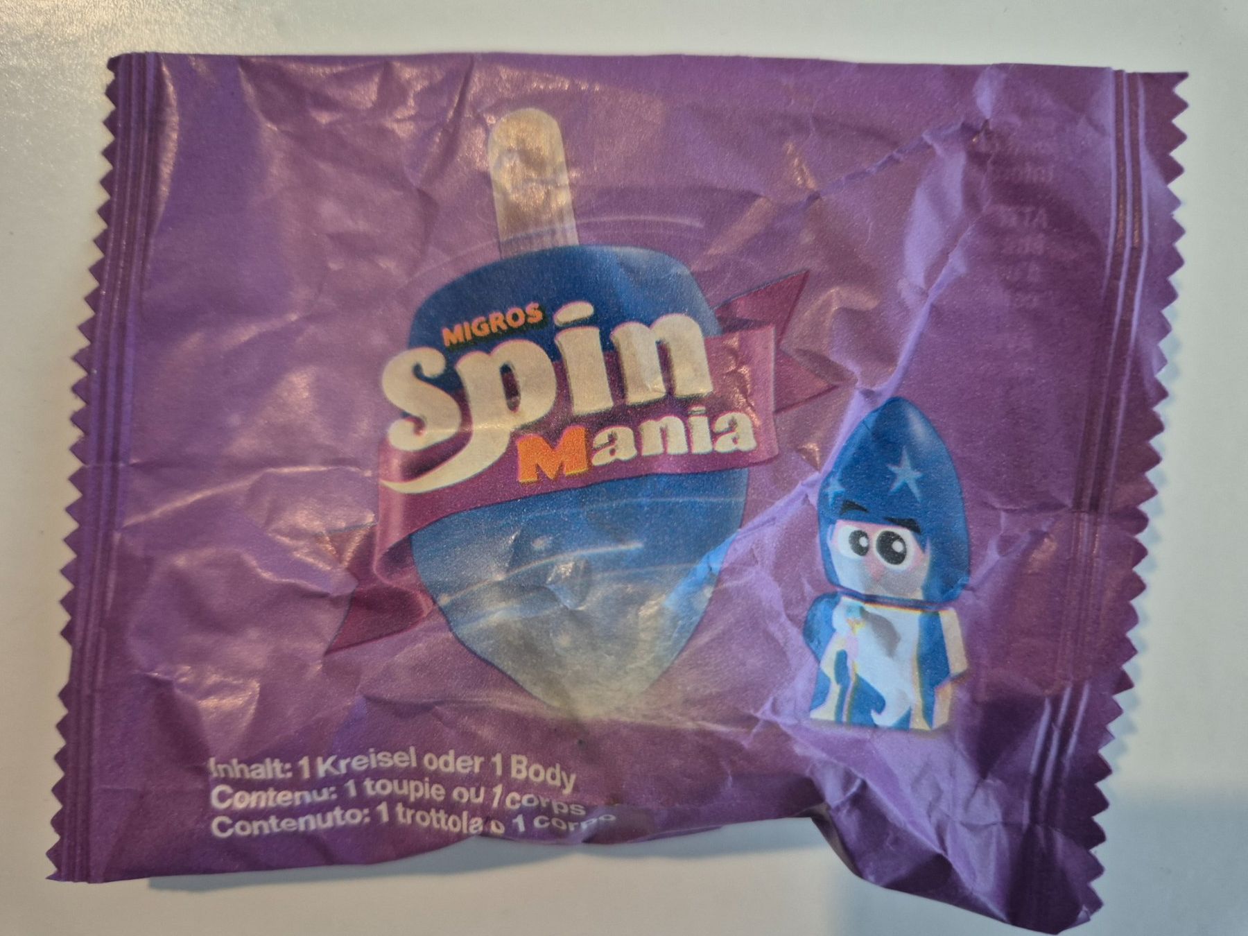 Migros Figuren: Migros Spinmania – Neu und originalverpackt aus Zürich von pau_y8mv