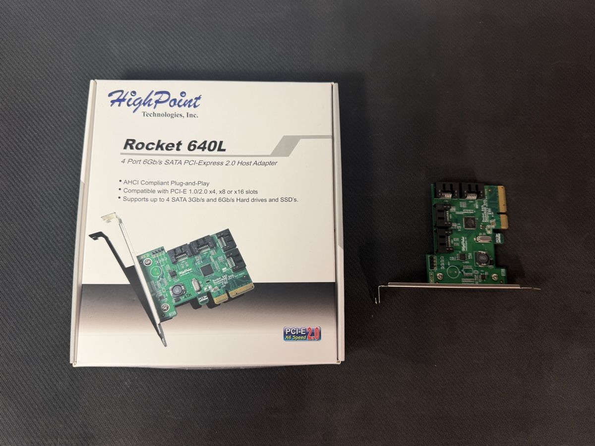 Lecteurs & Adaptateurs: Highpoint Rocket 640L Raid Controller Karte – D'occasion à Winterthur par R2D_Y7C 1