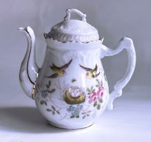 B.D.L. Depose Limoges*Tee / Kaffeekanne*ANTIK*Handgemalt****
