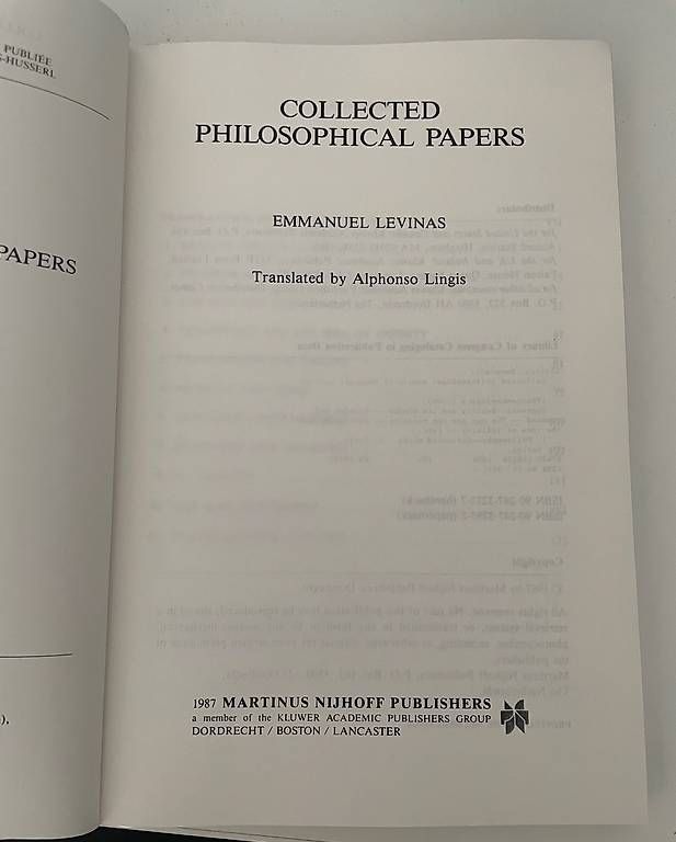 Bücher: Philosophie Buch Alphonso Lingis – Gebraucht aus Mumpf von lui_ms69 2