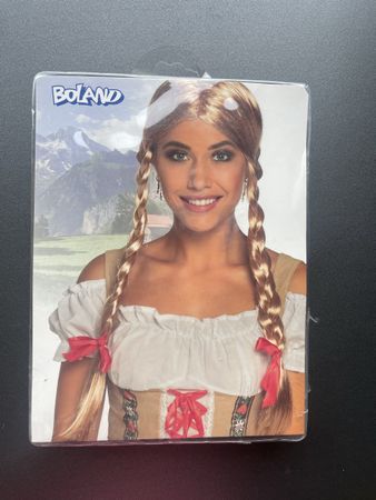Nr 211 neu Boland Perücke Zöpfe Oktoberfest Fasnacht