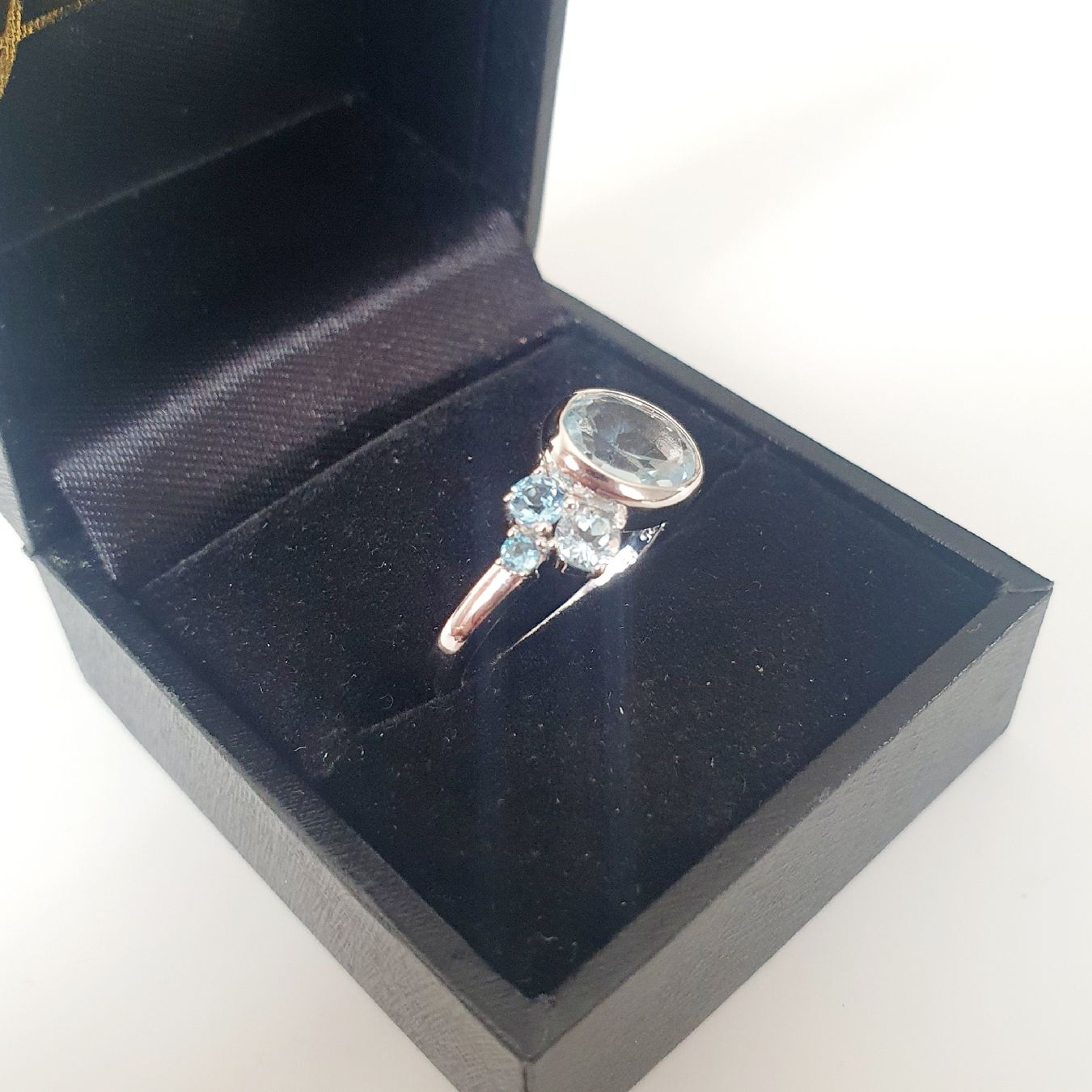 Ringe:  925 Silberring  mit schmucksteinen Gr. 18 mm – Gebraucht aus Kreuzlingen von Wunderkiste123 1