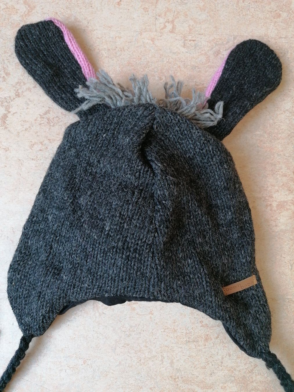 Altro abbigliamento per bambino: Wollkappe aus Nepal Esel – Nuovo (secondo la descrizione) da Klingnau venduto da vollmond36 1