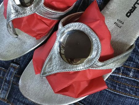 OROSCURO Designer - Leder FlipFlop -  NP €200