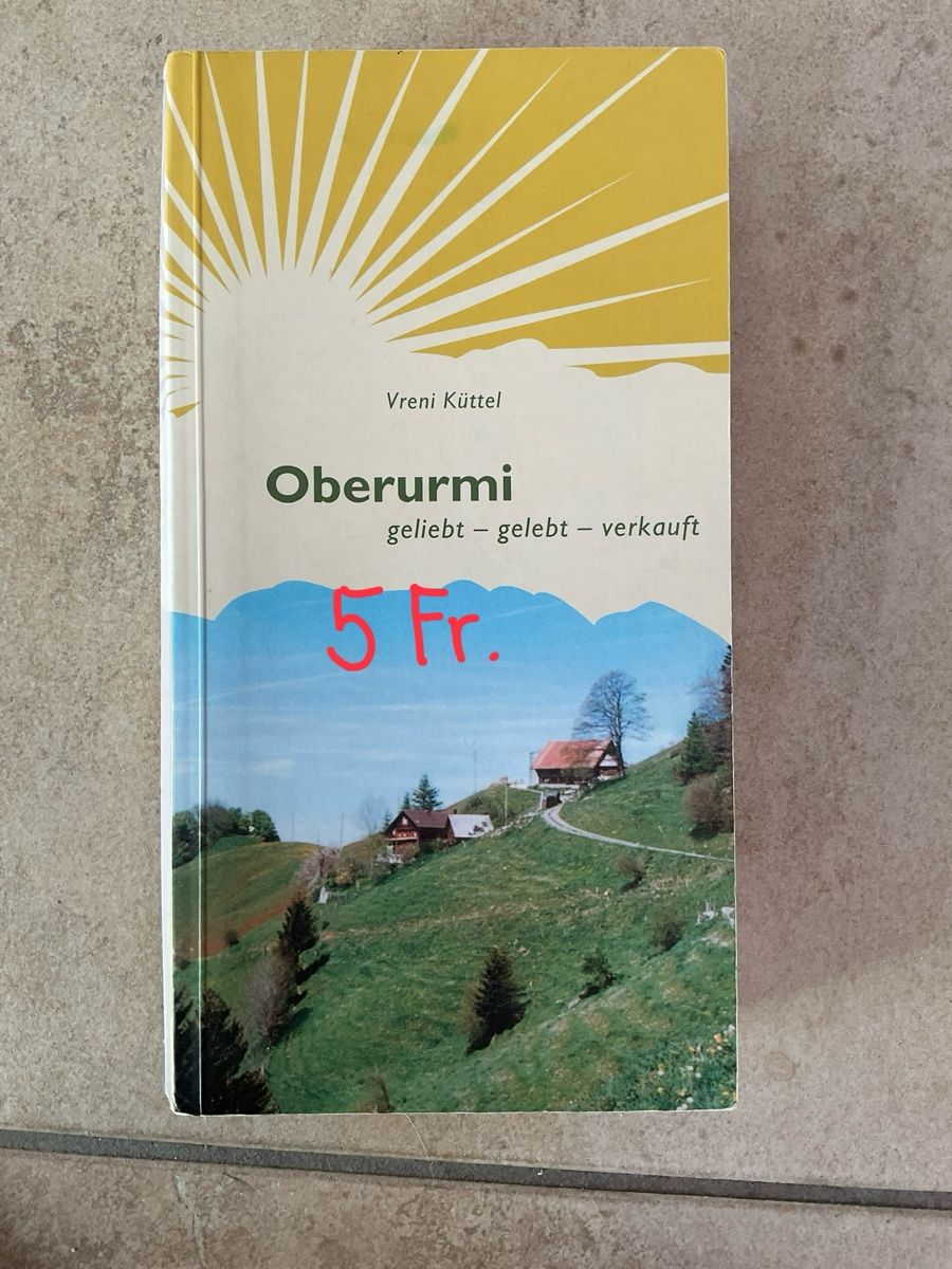 Libri: Buch Oberurmi – Usato da Vitznau venduto da stelli8030