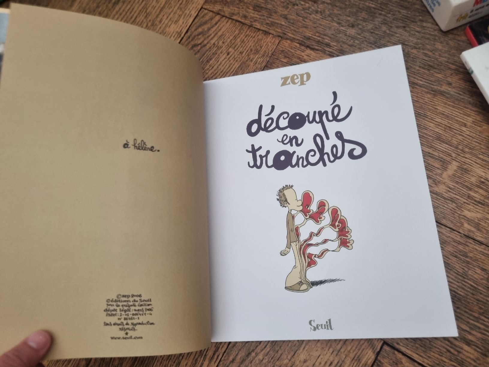 Comics: Zep Découpé en Tranches BD  – Gebraucht aus Fribourg von jarmilka 5