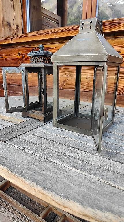 Lanterne: Lot de lanternes style chalet – Usato da Lausanne venduto da dharmand