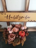 🎃Tischdeko im Metall Topf Herbstzauber Handgemacht