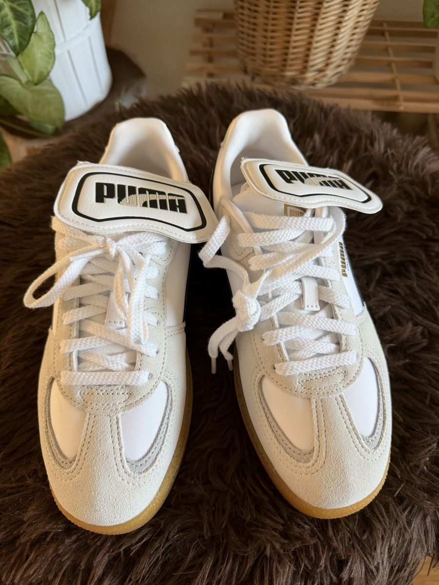 Puma Scarpe da donna: Puma Palermo Blanc et Daim Neuves – Nuovo e nell'imballaggio originale da Troinex venduto da cashgva 2