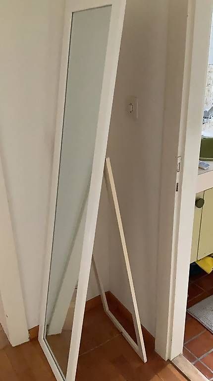 Spiegel: Full-body mirror with white frame – Gebraucht aus Zürich von sof_pz8l 1