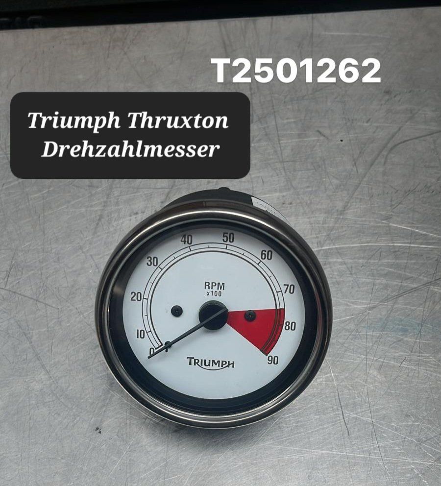 Triumph Tutti i ricambio per moto: Triumph Thruxton Drehzahlmesser T2501262 – Nuovo (secondo la descrizione) da Alpnach Dorf venduto da Biker-Lady