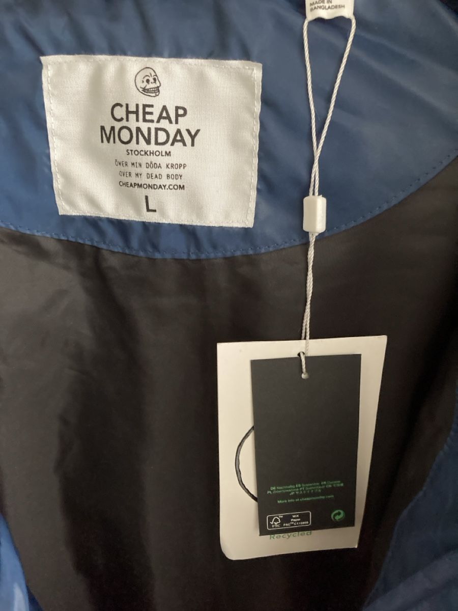 Giacche: Cheap Monday • Cocoon Jacket • New Blue • L • New – Nuovo e nell'imballaggio originale da Monthey venduto da la_hora_cero 4