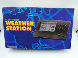 Grosse elektronische Wetterstation, wie neu