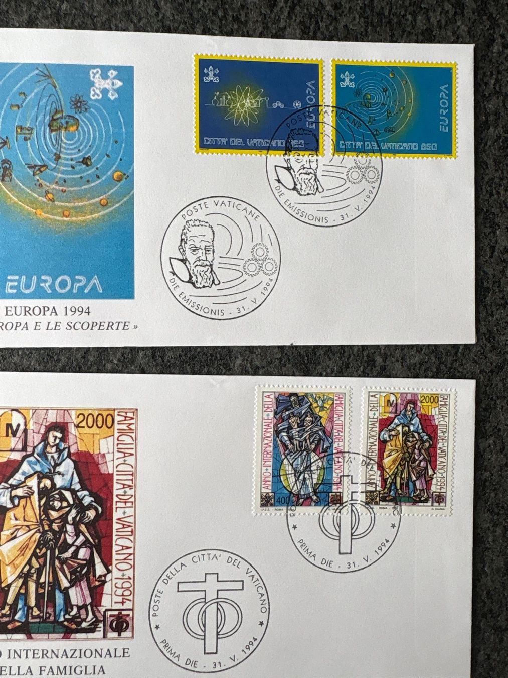 Tutti i francobolli: Vatikan Briefmarken Sammlung - sechs Stück****** – Usato da Ibach venduto da lisch3 4