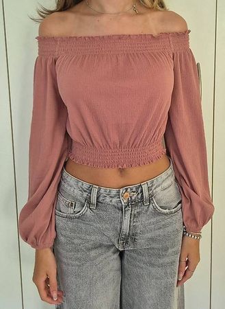 Damen Shirt, rosa/altrosa, Gr. XS