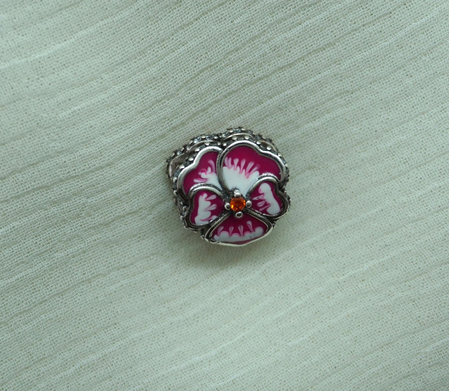 Ciondoli: Charm rosa Blüte zu Pandora Silber 925 – Nuovo (secondo la descrizione) da Niederbüren venduto da Fidi5 2