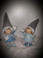 Set: 2 Figuren werfen Schneebälle