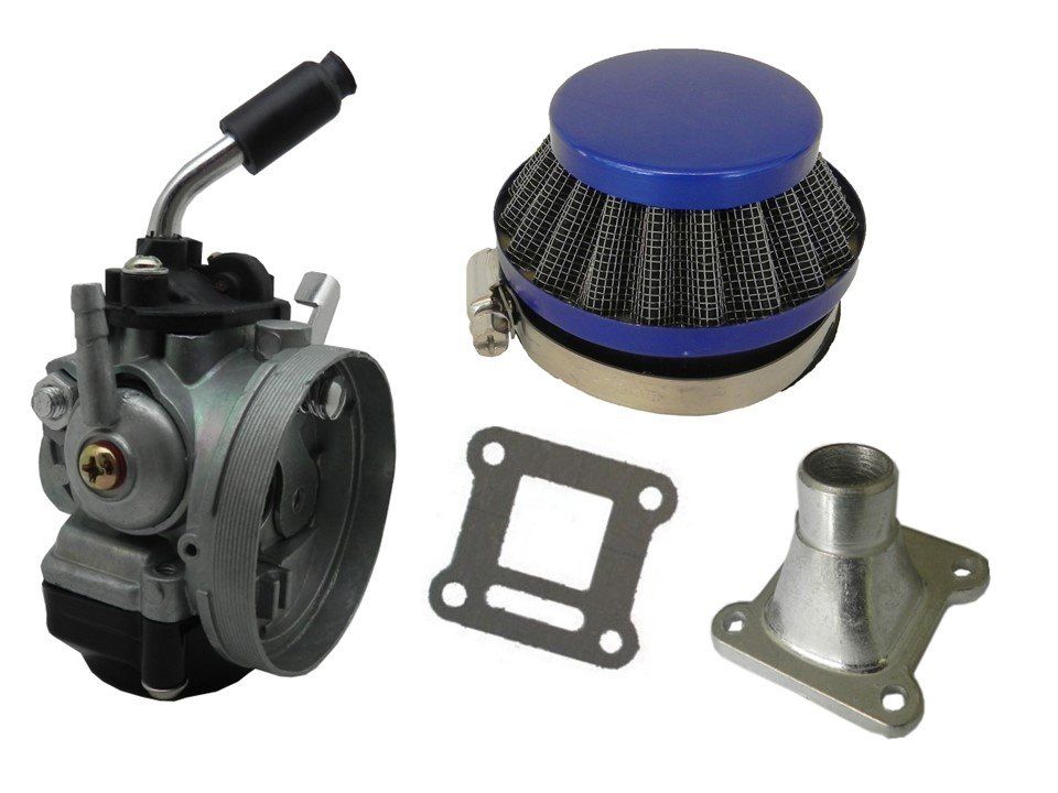 Mini Bikes: TUNING Rennvergaser Kit 15mm - Blau – Neu und originalverpackt aus Zuchwil von Funsportshop