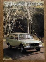 PEUGEOT 504 BREAK / FAMILIALE 1977 Prospekt deutsch CH