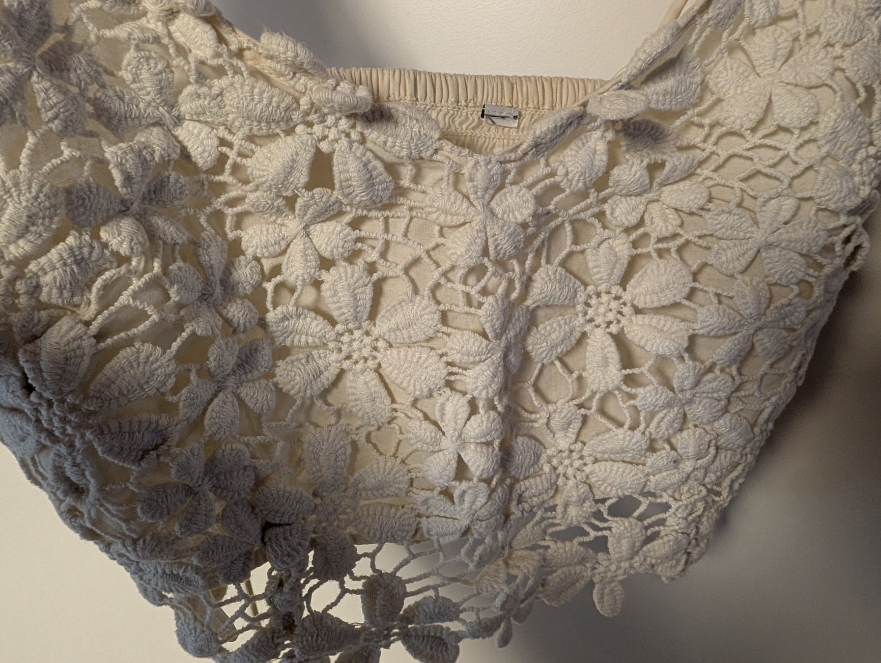 Stradivarius Top: Boho very sexy crop top spitzentop – Usato da Zermatt venduto da msz_nb9h 2