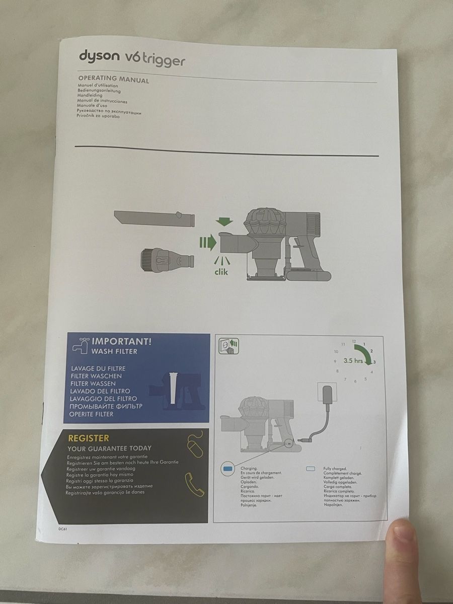 Dyson Aspirapolveri & Accessori: Handstaubsauger Dyson V6 Trigger – Nuovo (secondo la descrizione) da Amriswil venduto da einkaufverkauf 2