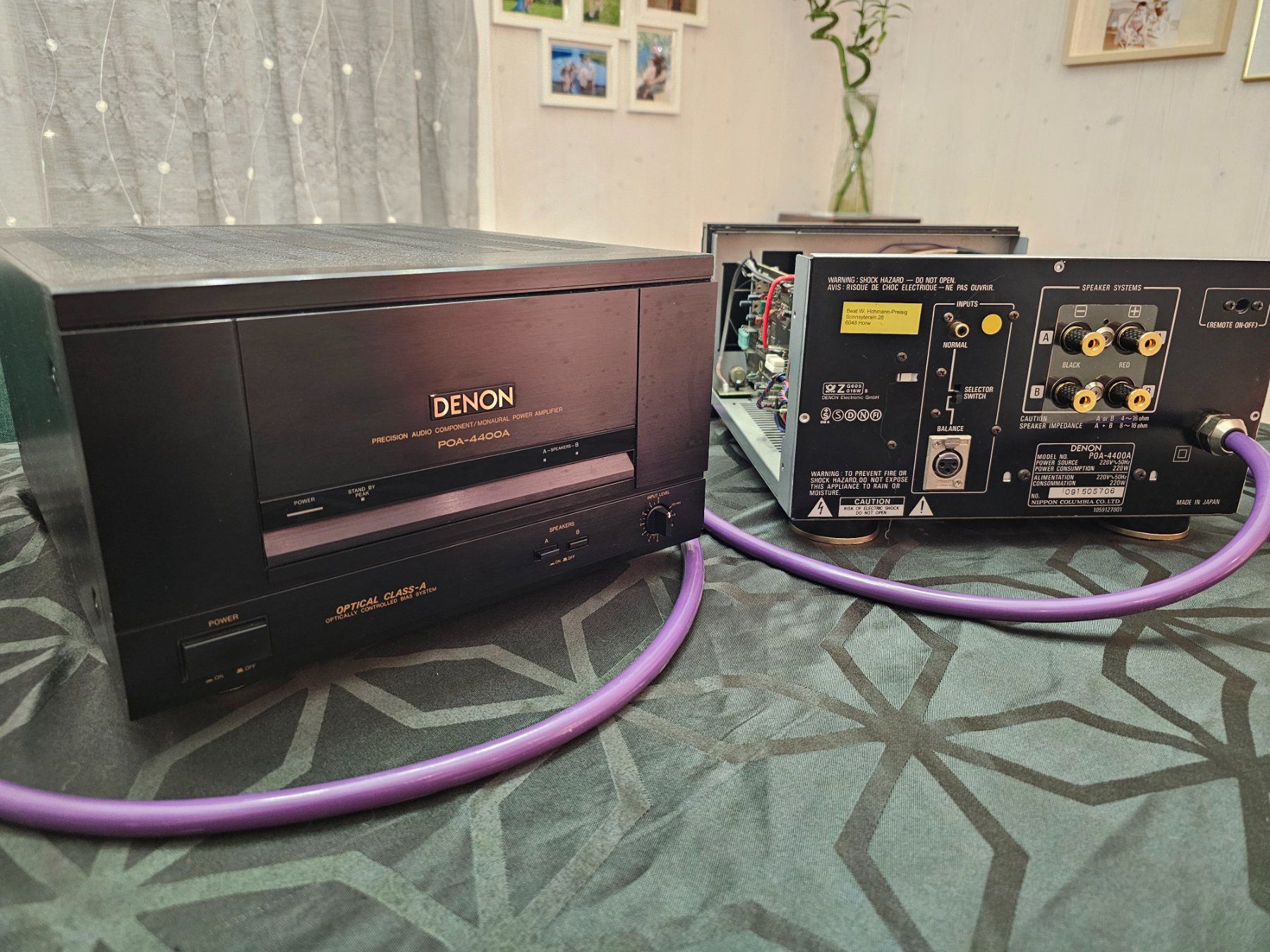 Denon Verstärker: Denon POA-4400A Monoblöcke Revidiert & Optimiert – Gebraucht aus Giswil von CallmeBruno