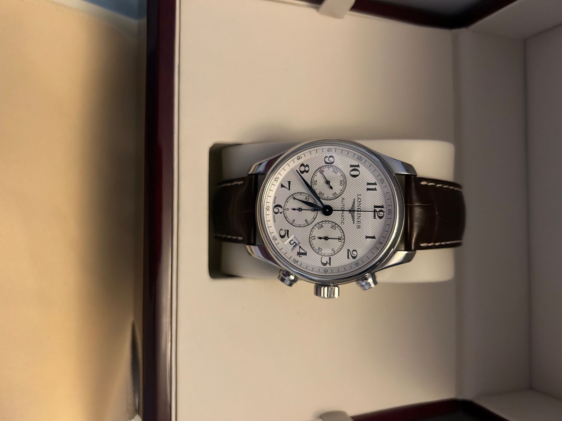 Longines Orologi: Longines Master Collection Chronograph 44mm – Usato da Plons venduto da Schigg_Mels