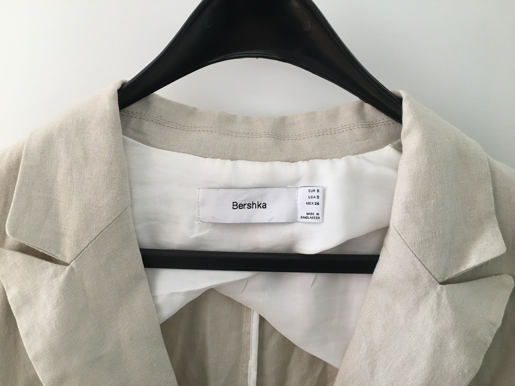Bershka Giacche: Oversize Blazer Bershka Leinen – Usato da Suhr venduto da mar_6lb7 1