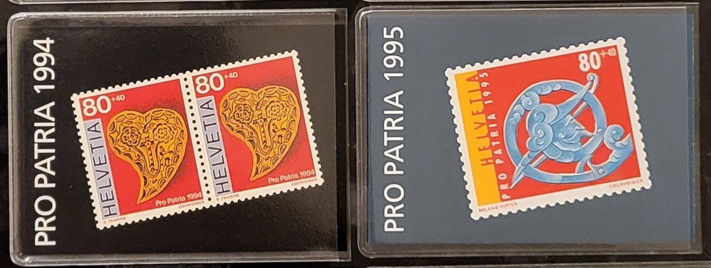 Alle Briefmarken: 10 Pro-Patria Markenheftchen, Nominal CHF 72.10, postfrisch – Neu und originalverpackt aus Castione von Rx-stamps 3