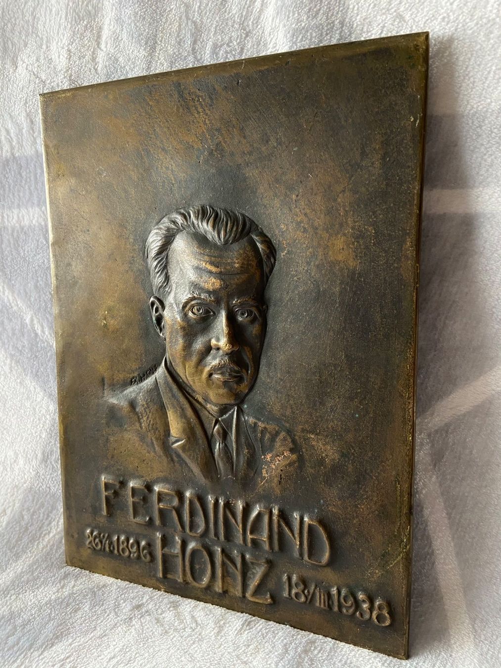 Sculptures & Statues: Antiker Bronze Relief 1800 Gr – D'occasion à Frenkendorf par Only1 2