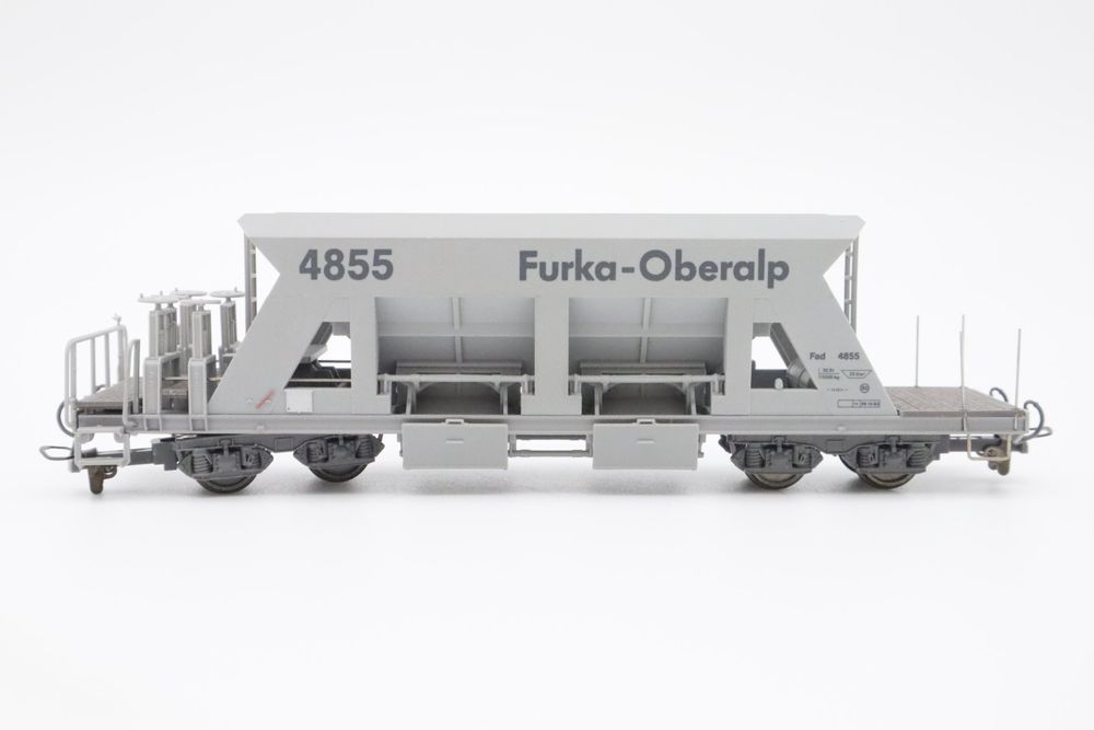 Bemo Modelleisenbahnen: Bemo 2287 215 FO Fad 4855 Kiestransportwagen H0m – Gebraucht aus Basel von Railfun 1