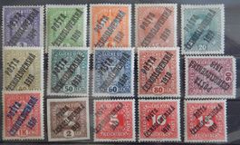 CSSR Tschechoslowakei Lot mit alten Werten IV