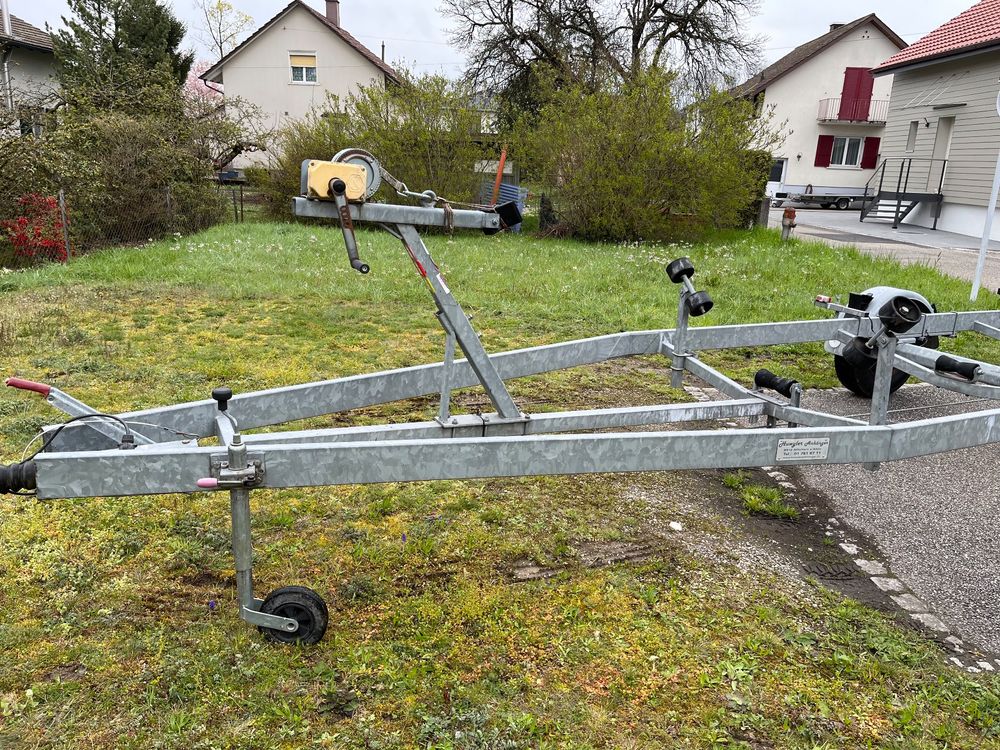 Bootstrailer / Sportgeräteanhänger 1 Achse 1800Kg | Kaufen auf Ricardo
