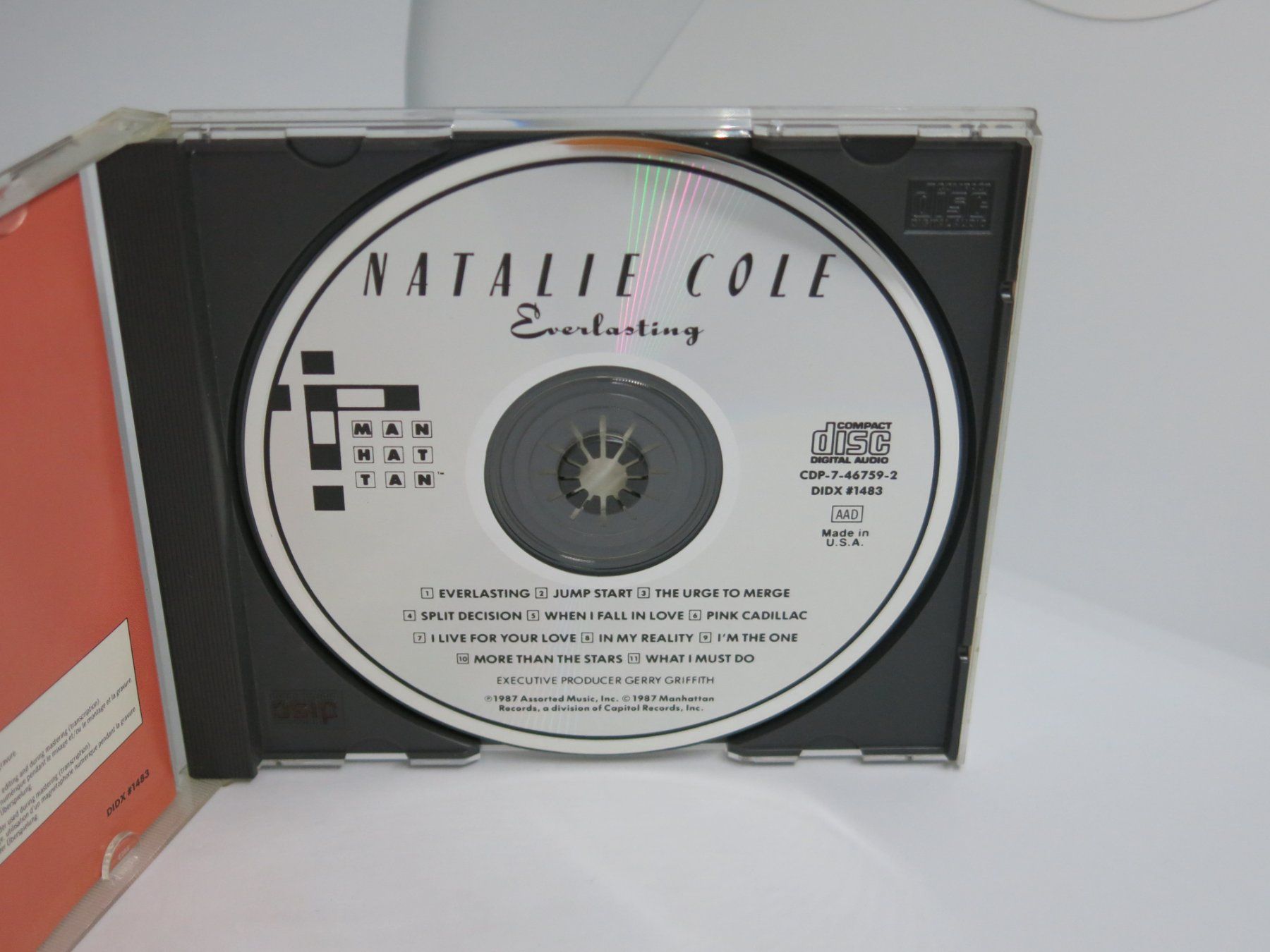 CDs: USA CD Natalie Cole - Everlasting – D'occasion à Ernetschwil par luisvonerni 2
