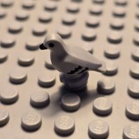 Lego Vogel / Taube (7188pb01)