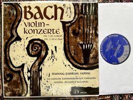 Bach - Manoug Parikian  Violinkonzerte Nr. 1 - ED 1 LP 🛀