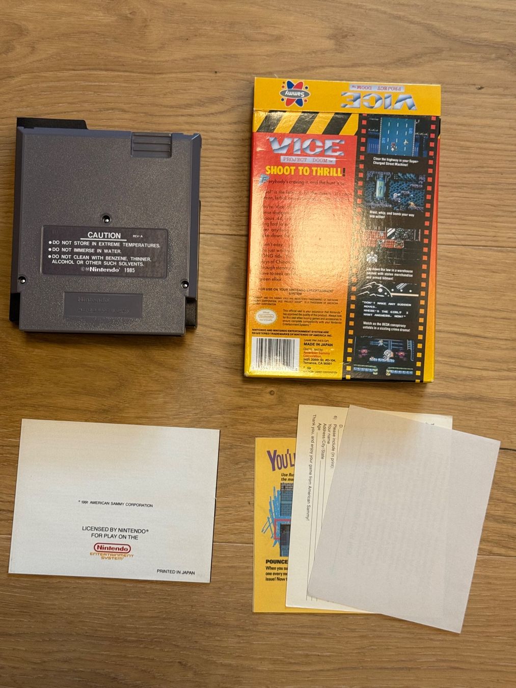 Giochi: Vice Project Doom NES  USA-Version  OVP/CIB – Usato da Ebmatingen venduto da omgmrtea 1
