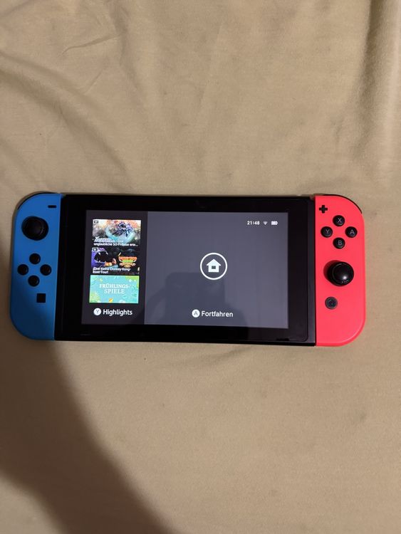 Nitendo Switch + Spiele 4