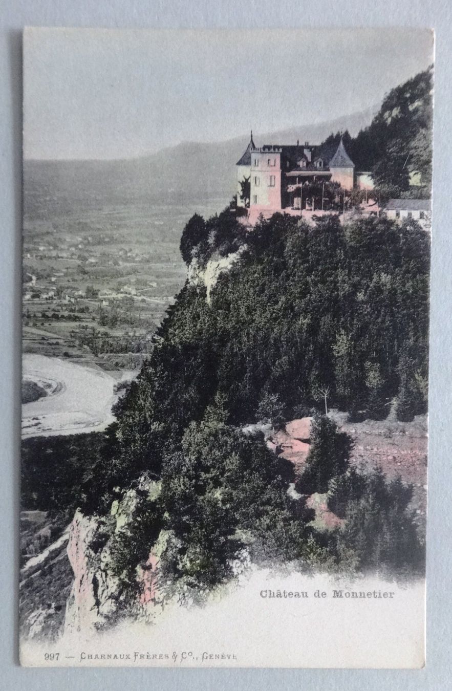 Ansichtskarten: Château de Monnetier – Gebraucht aus Fétigny von Billy2miny