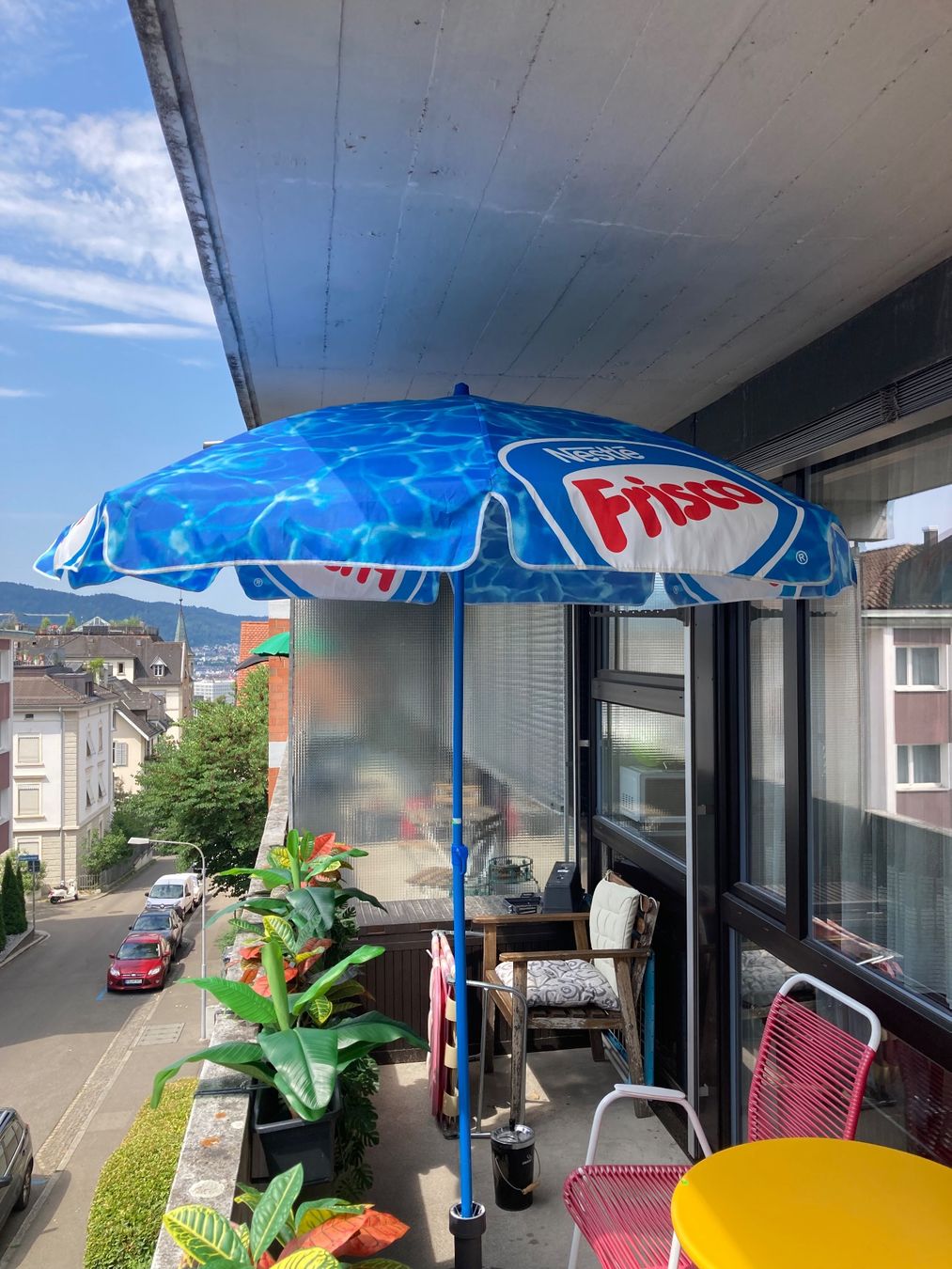 Ombrelloni: FRISCO Glace Sonnenschirm Top Zustand – Usato da Zürich venduto da doyou01 1
