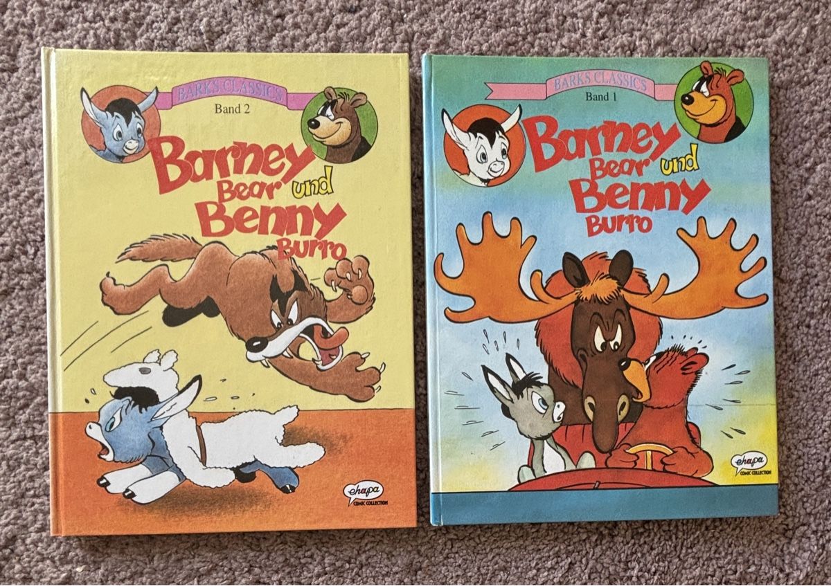 Fumetti: Barks Classics, Barney Bear, HC Band 1,2 – Usato da Kehrsatz venduto da Raboy