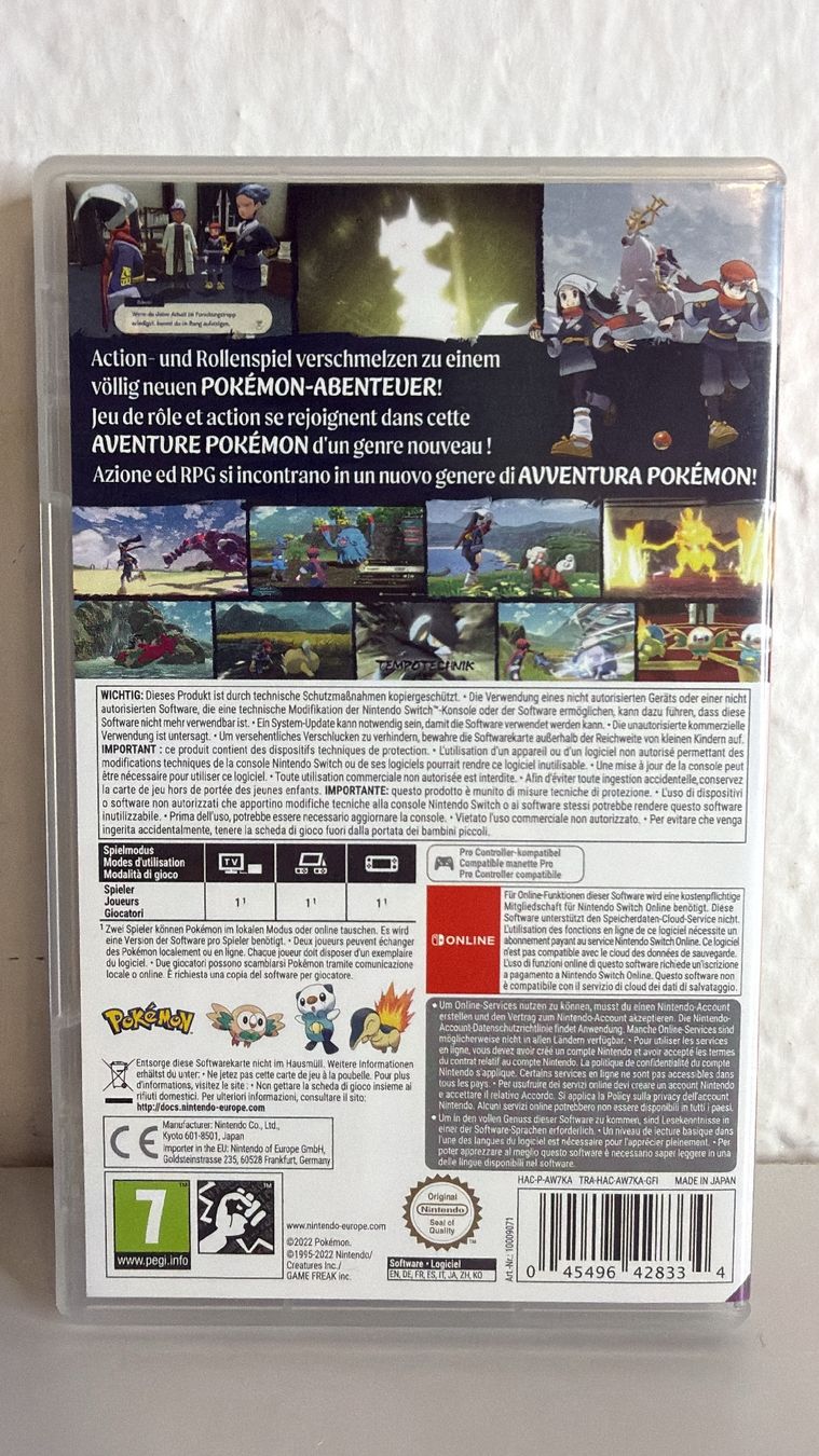 Spiele: Nintendo Switch Spiel Pokémon Legenden Arceus  – Gebraucht aus Ehrendingen von lax21 1