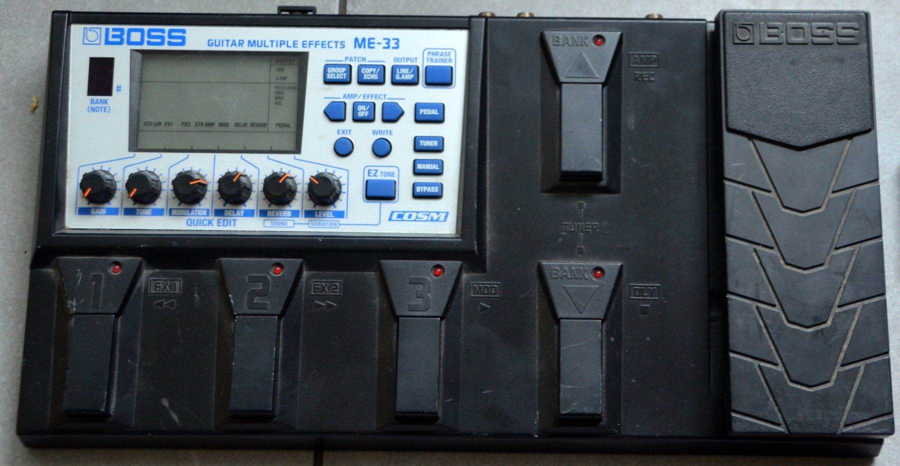 Boss Strumenti musicali: BOSS ME-33 Guitar Multiple Effects – Usato da Collonges venduto da arashee 3