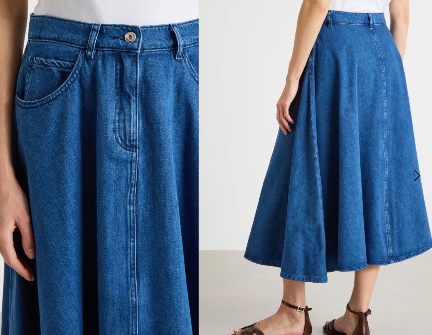 Max Mara Gonne: MAX MARA (Intrend) Jeans-Rock Gr. 40 – Nuovo (secondo la descrizione) da Zofingen venduto da NEOLO 5
