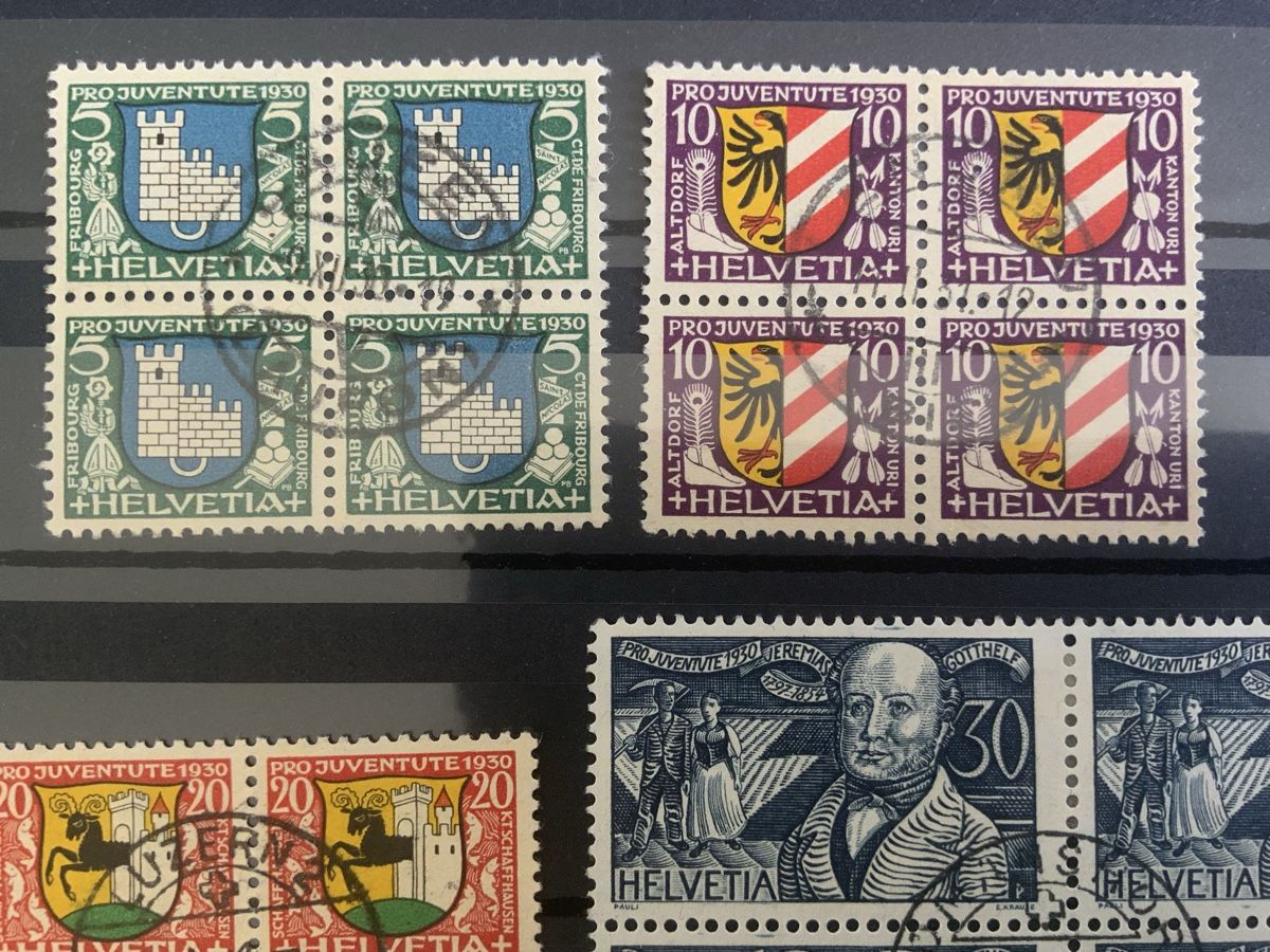 Alle Briefmarken: Juventute Briefmarken – Gebraucht aus Binningen von chr_cr5n 1