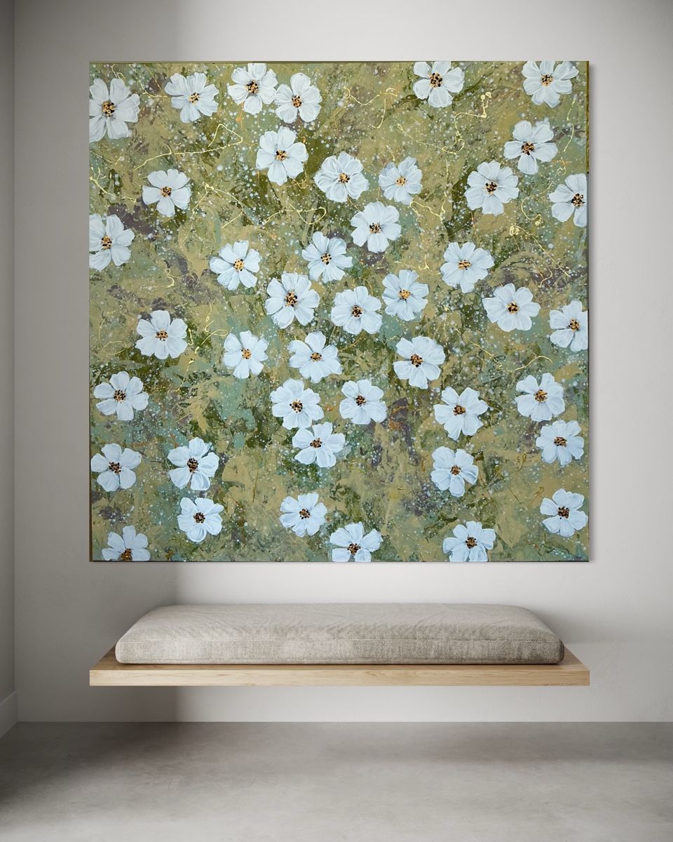 Dipinti: „Poésie Les Fleurs"#7 – Nuovo e nell'imballaggio originale da Uznach venduto da Spillmannkunst43
