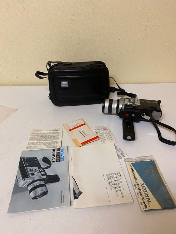 Minolta Autopak-8 D6 Super 8 Movie Camera As-Is