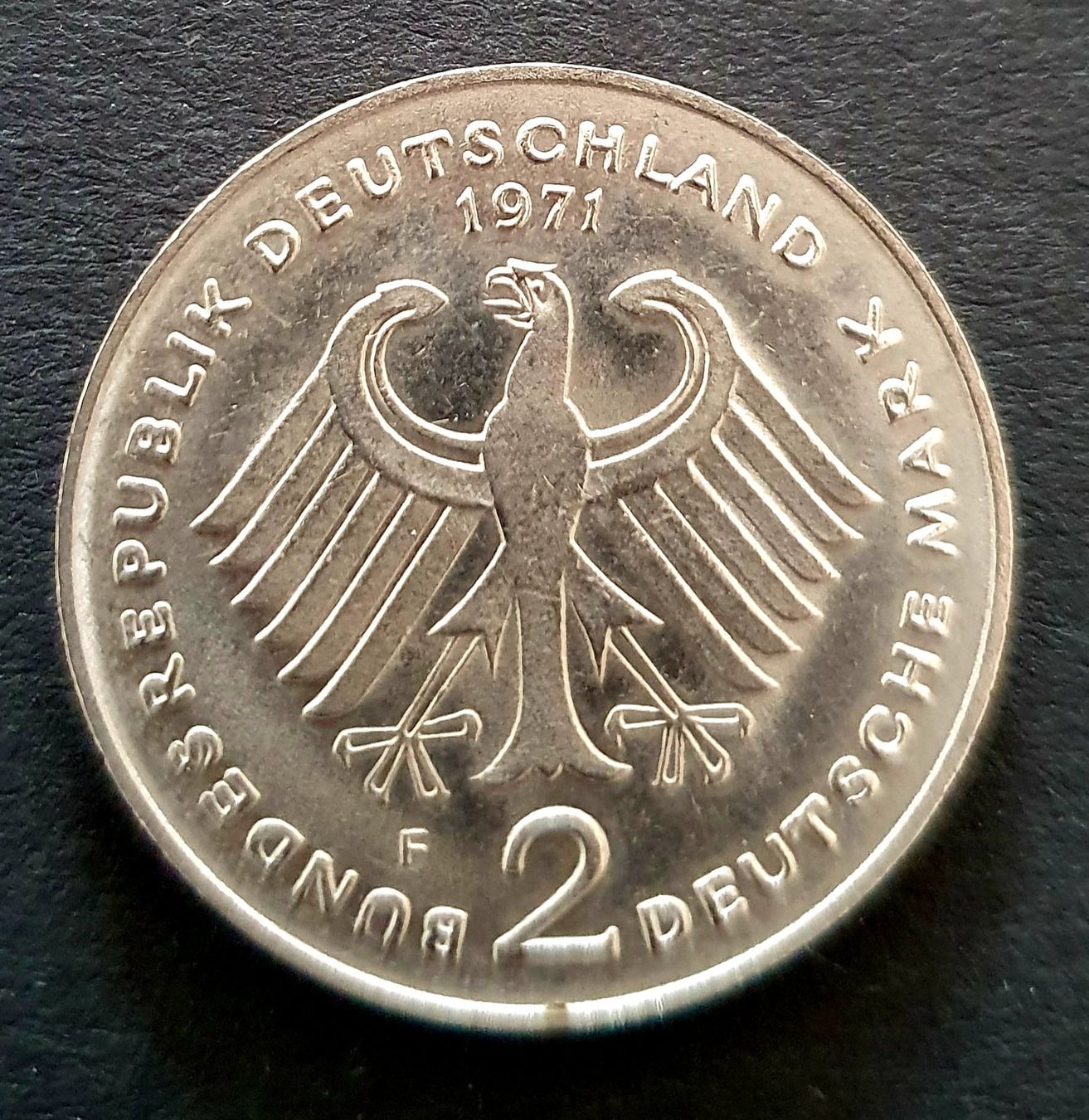 Toutes les monnaies: 2 Mark 1971 F – D'occasion à Egerkingen par Acc1