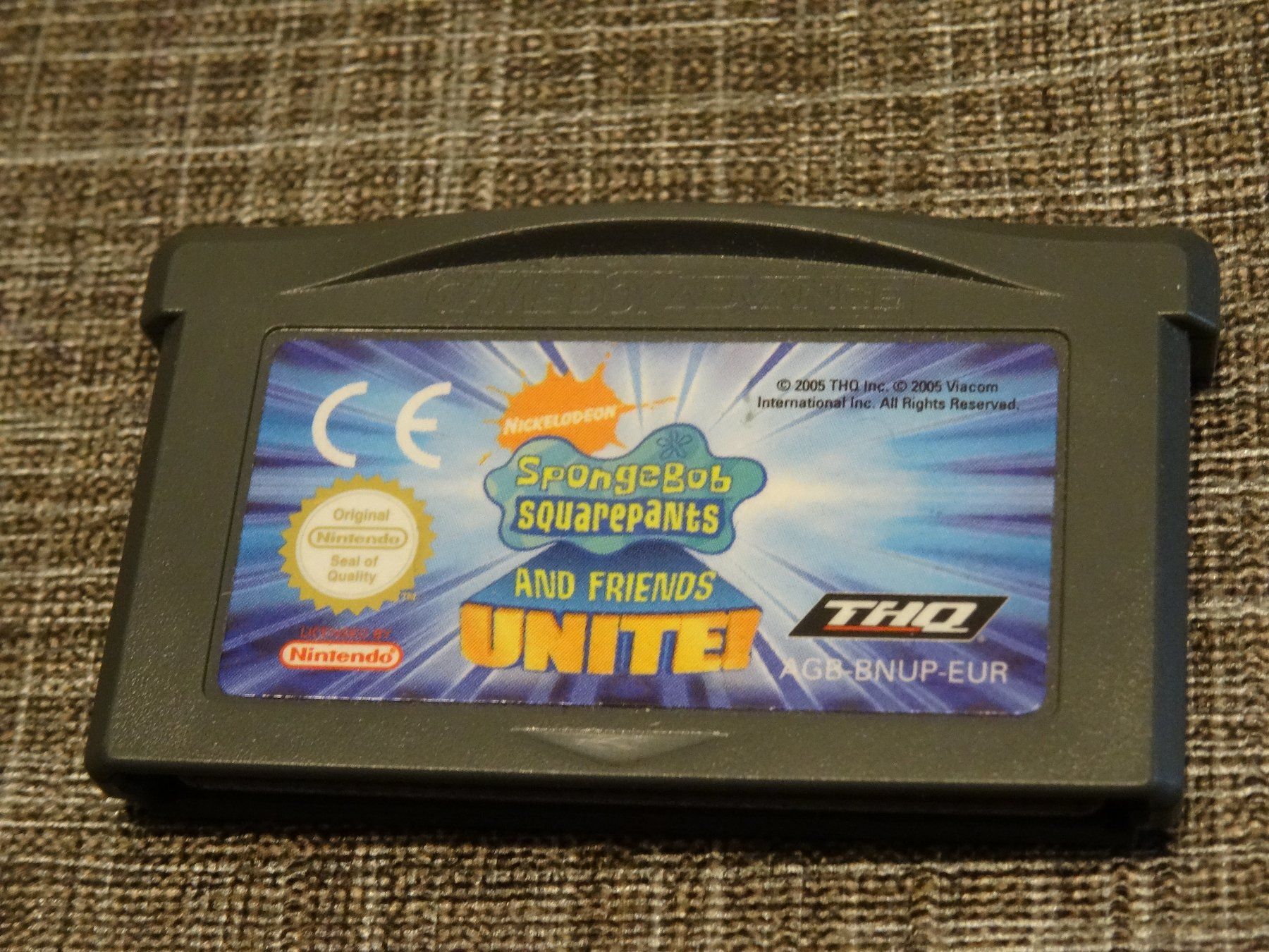 Nintendo Spiele: Spongebob Squarepants - and Friends Unite GBA – Gebraucht aus Olten von Disc-Ausverkauf