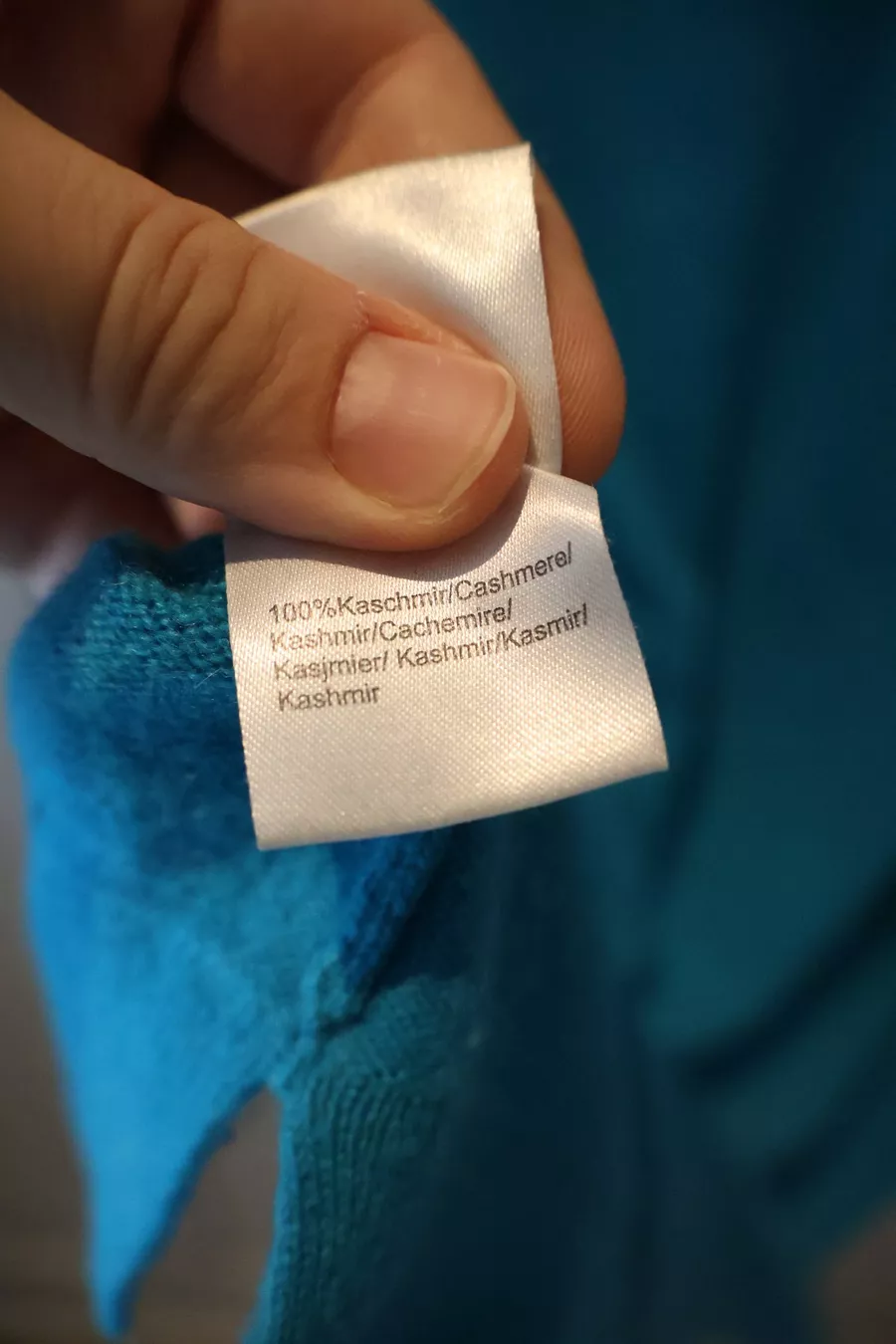 Maglioni & Felpe: Türkiser Kaschmirpullover – Usato da Winterthur venduto da jul_v9wx 4